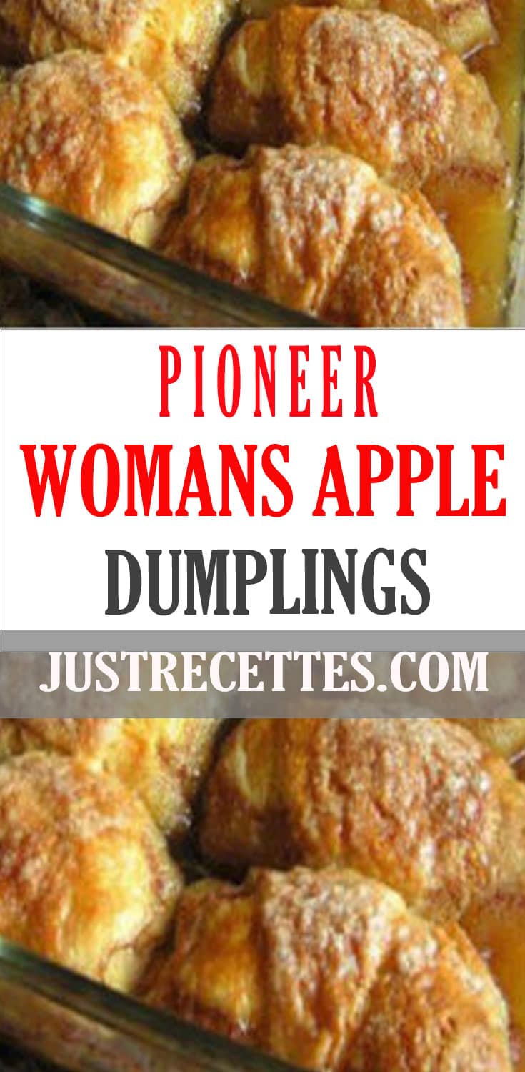 Pioneer Womans Apple Dumplings - the kind of cook recipe