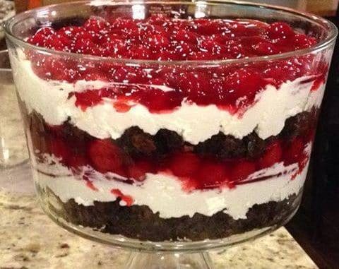 Black Forest Trifle (adapted)