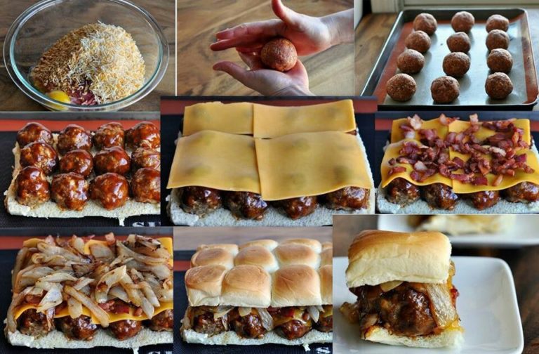 BBQ Meatball Sliders – Can’t Stay Out of the Kitchen 1