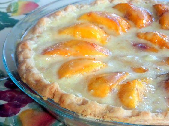 Mom’s Peaches and Cream Pie 1