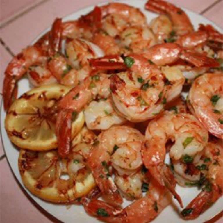 Grilled Marinated Shrimp 1