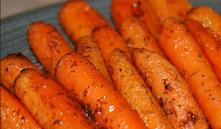 Healthy Honey Roasted Carrots 1