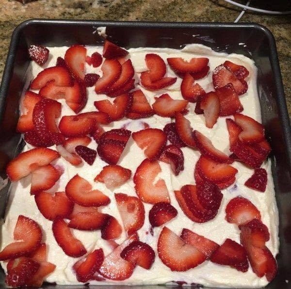 Diabetic No-Bake Sugar Free Strawberry Cheesecake This is DELICIOUS
