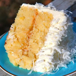 Coconut Pineapple Cake - the kind of cook recipe