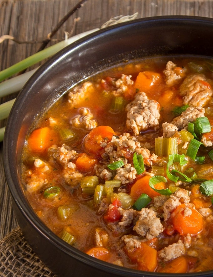Hands Down, The Best Healthy Hamburger Slow Cooker Soup Recipe On The Internet
