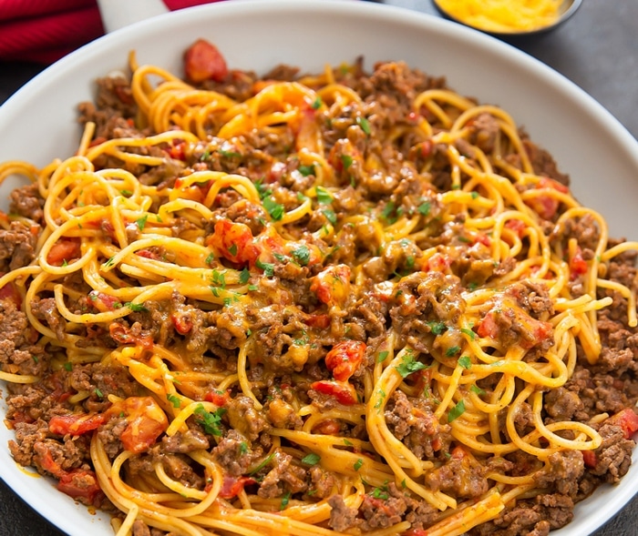 Taco Spaghetti Recipe 1