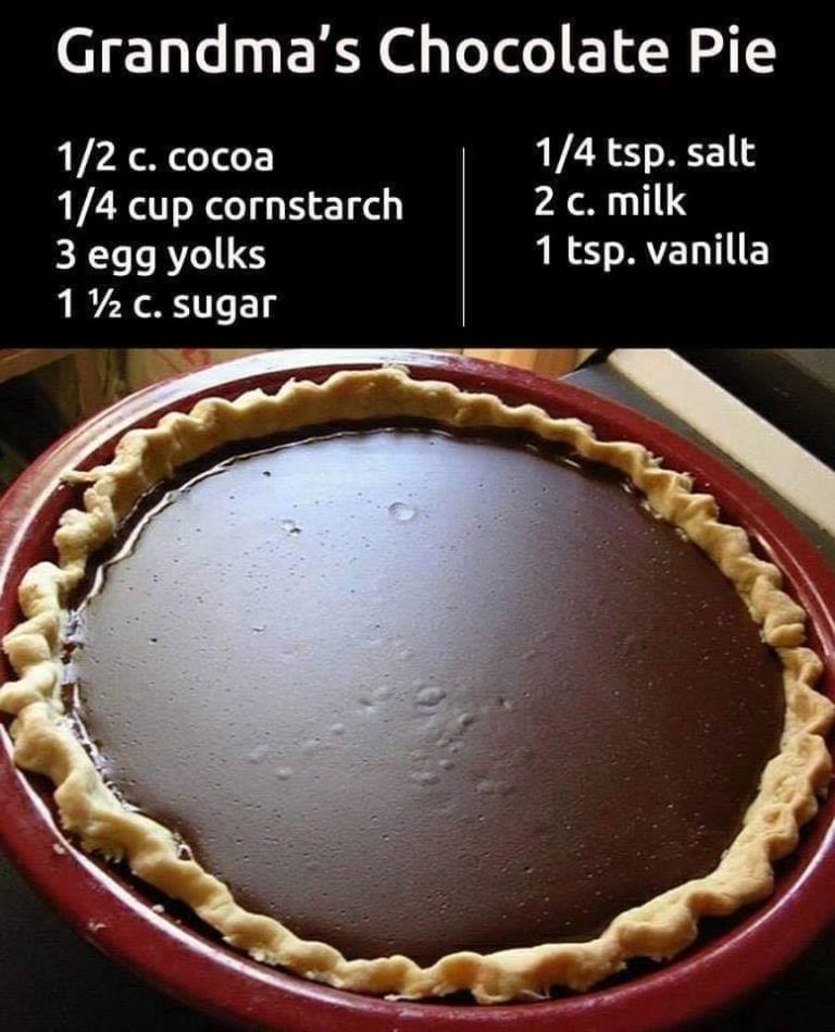 Granny’s Cocoa Cream Pie