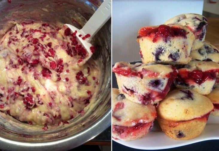Fruit Explosion Muffins Recipe