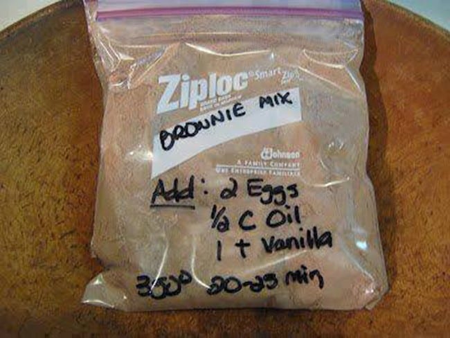 HomeMade Brownie Mix – So Easy To Make!