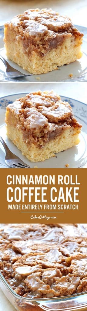 Easy Cinnamon Roll Coffee Cake