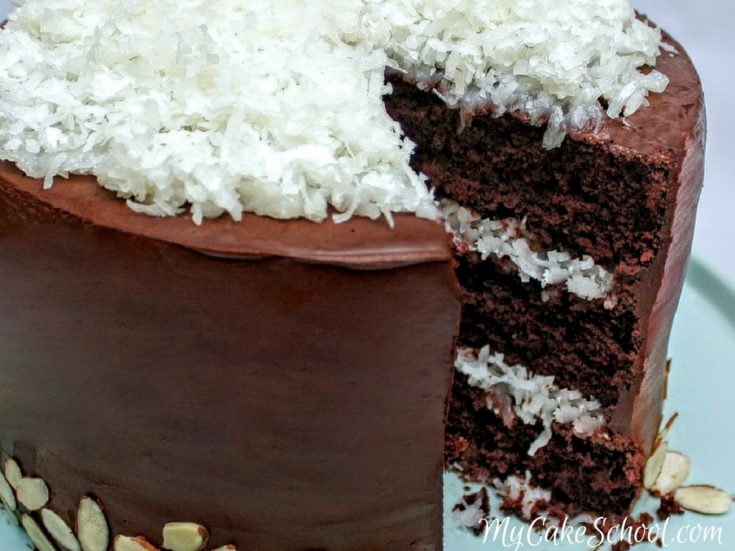 Chocolate Mounds Cake