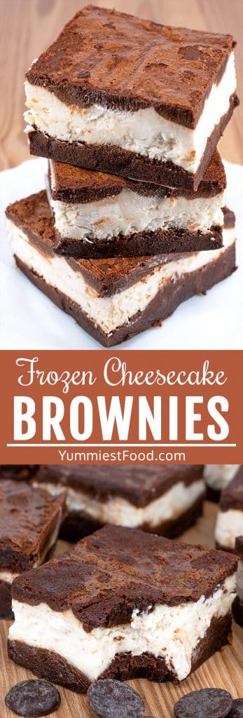 Best Ever Frozen Cheesecake Brownies