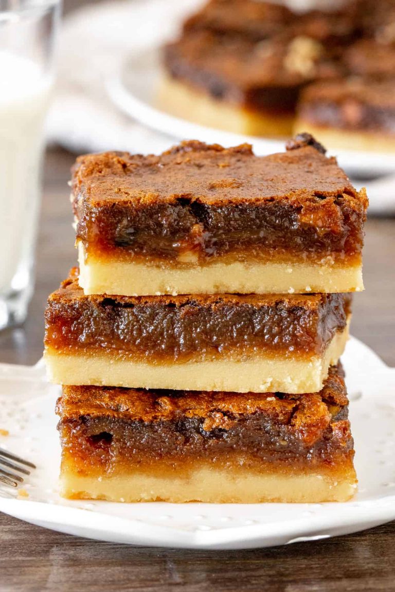 Butter Tart Squares - the kind of cook recipe