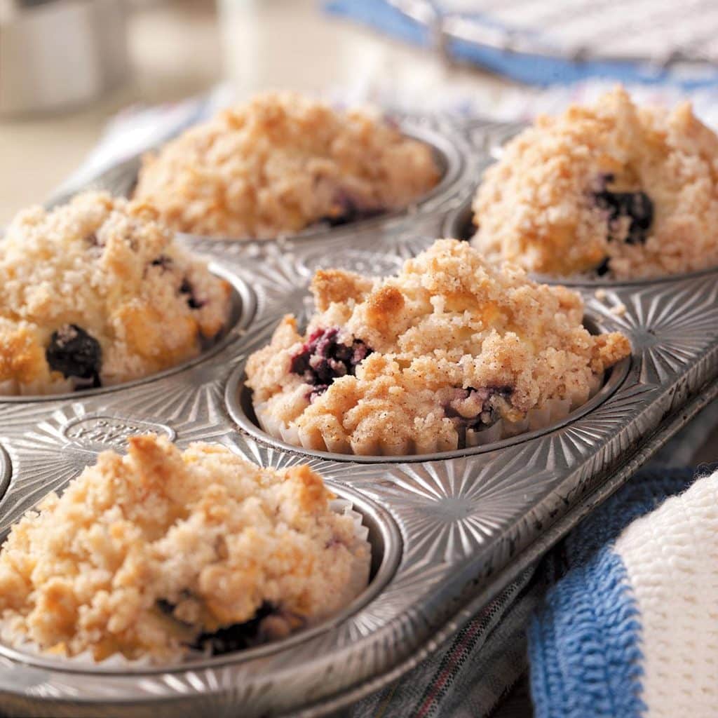 Blueberry Streusel Muffin Recipe