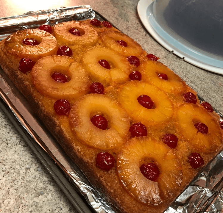 Pineapple Upside-Down Cake Fudge