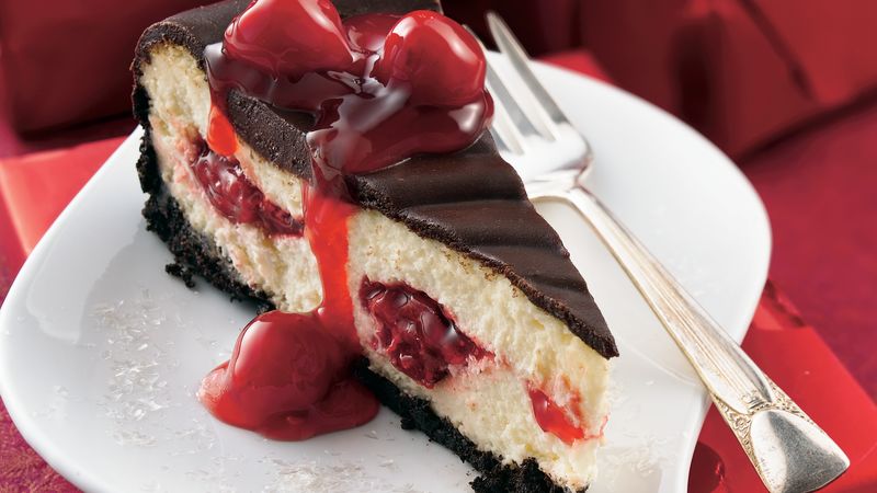 Chocolate-Cherry Cheesecake