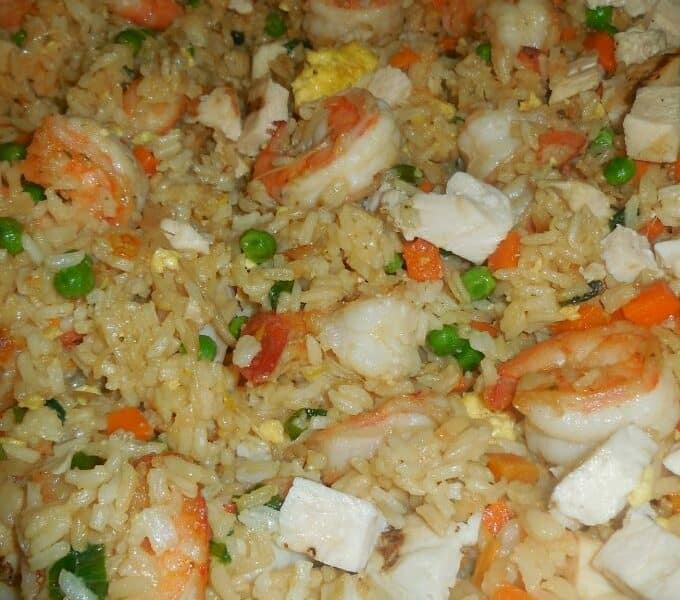 Shrimp AND Chicken Fried Rice 1