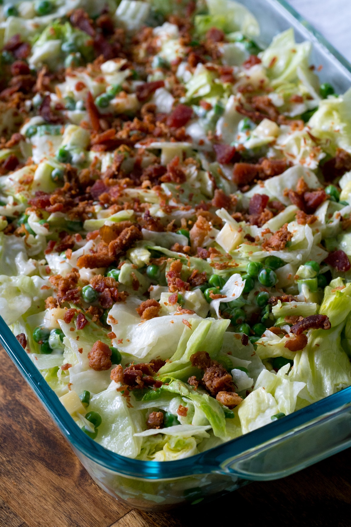 Make-Ahead Salad Casserole