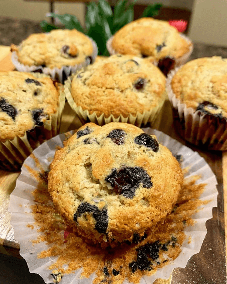 PERFECT BLUEBERRY MUFFINS