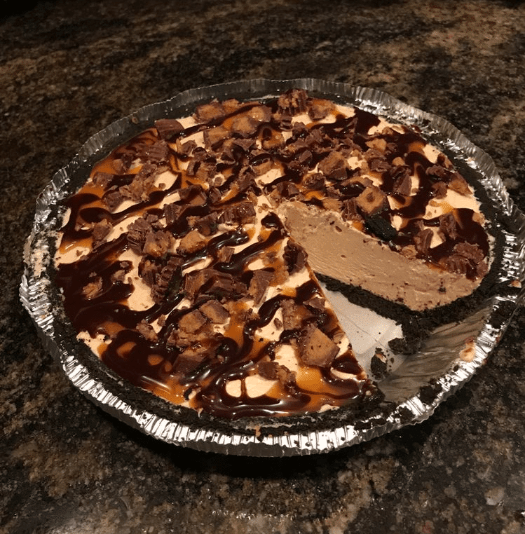 No-Bake Peanut Butter Cream Pie