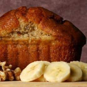 Banana Bread with honey and applesauce instead of sugar & oil. Delicious & Healthy.