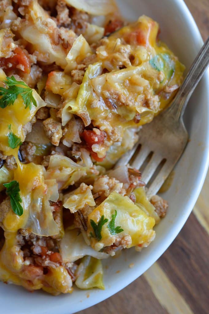 Cabbage Casserole In One Pot So Much Easier Than Cabbage Rolls
