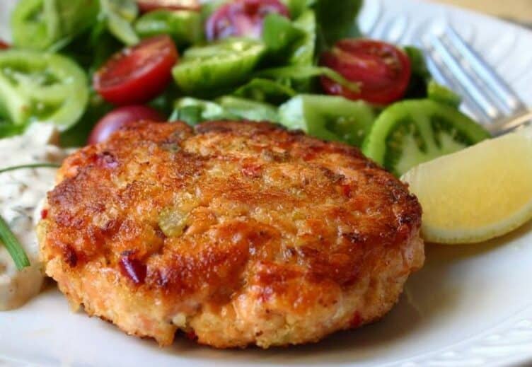 SOUTHERN FRIED SALMON PATTIES - the kind of cook recipe