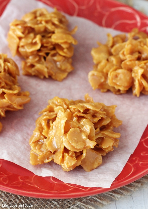 Soft and Chewy Caramel Clusters