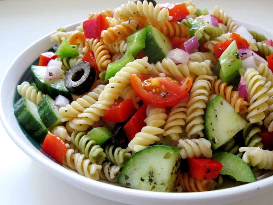 Pasta Salad with Homemade Dressing