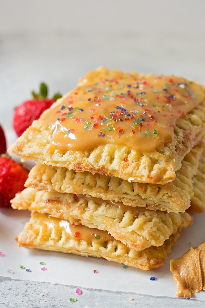 PEANUT BUTTER AND JELLY POP TARTS