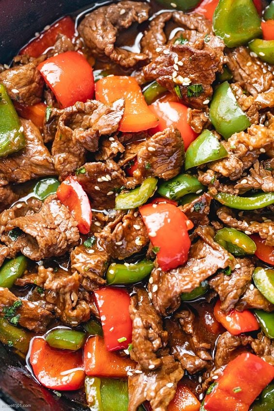 15-Minute Pepper Steak Stir-Fry