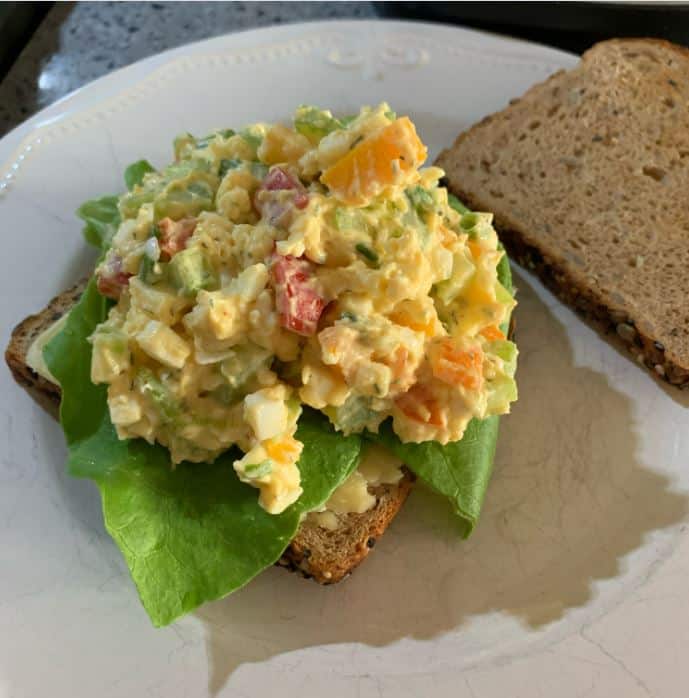 DELICIOUS EGG SALAD FOR SANDWICHES