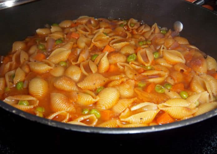 Sopa de Conchas (Pasta Shell Soup)