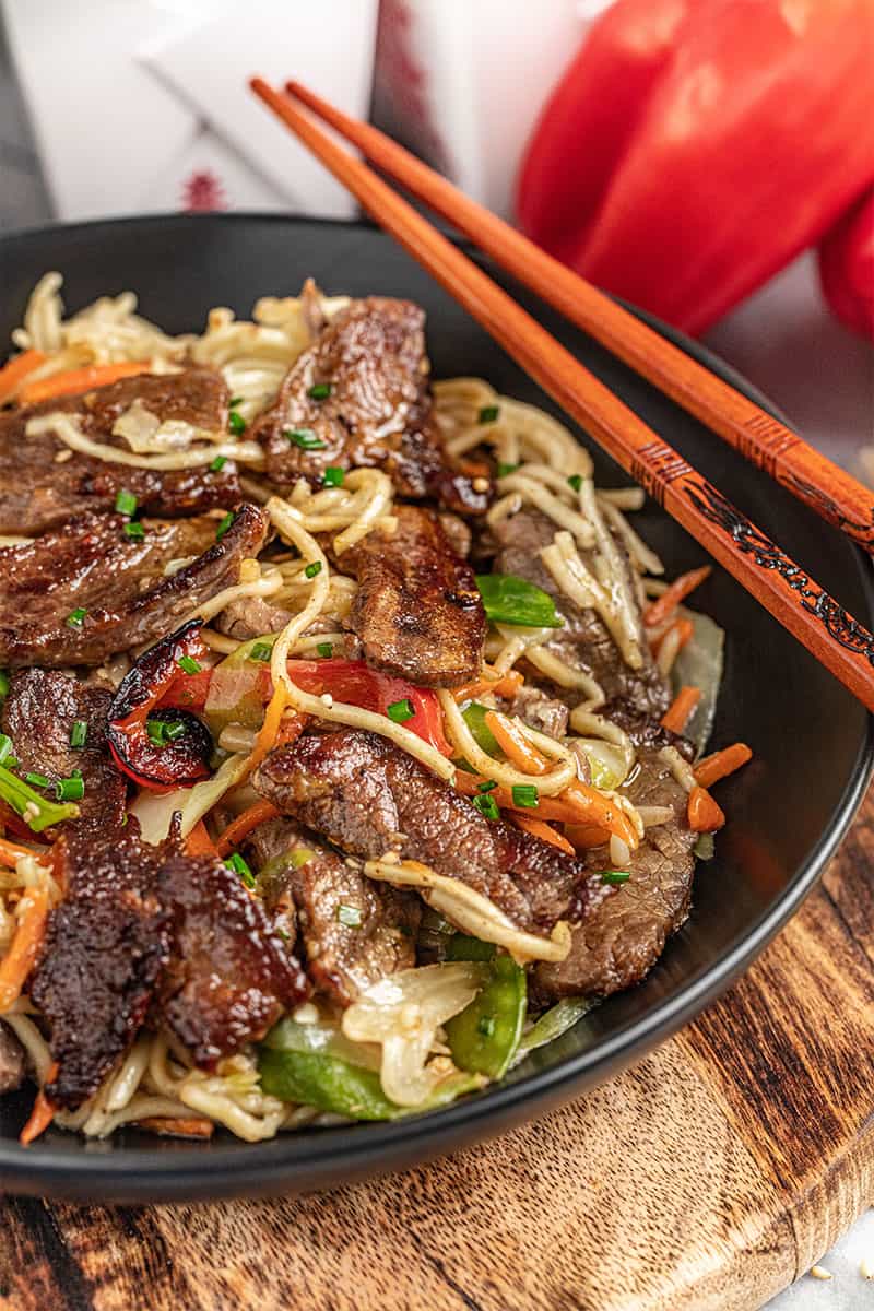 Savory Beef Lo Mein !