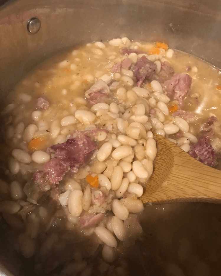4 Ingredients Crock Pot Great Northern Beans