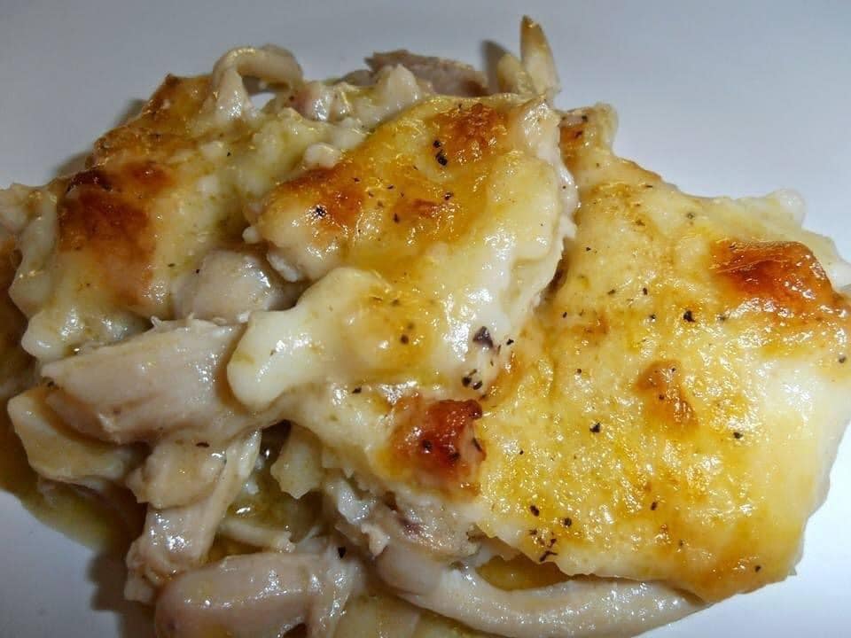 This Chicken and Dumplings Casserole was crazy delicious!
