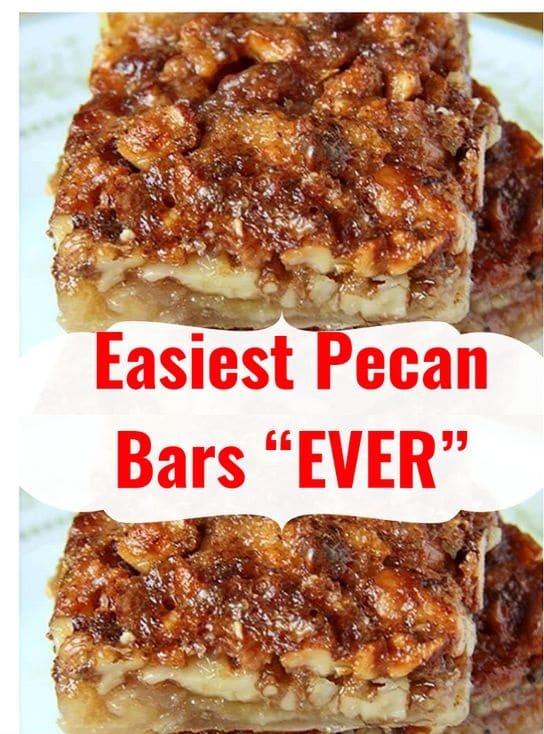 Easy Caramel Butter Pecan Bars