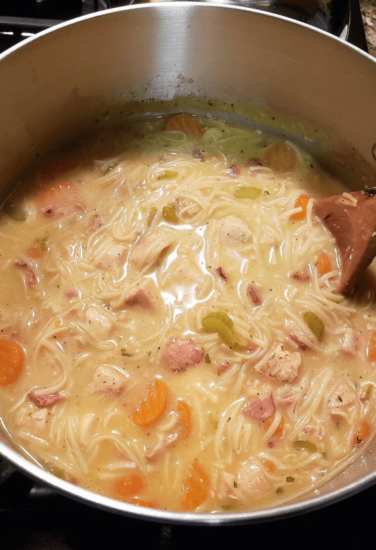 Crack Chicken Noodle Soup