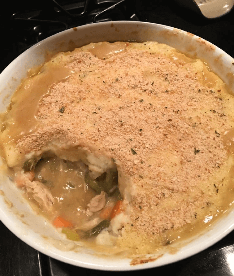 Broccoli Cheddar Chicken Pot Pie