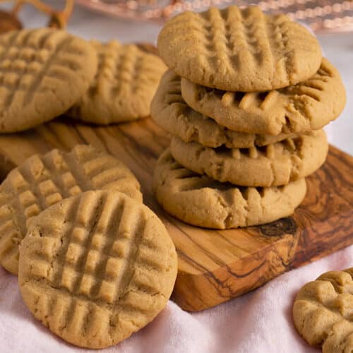 3 Ingredient Peanut Butter Cookies 1