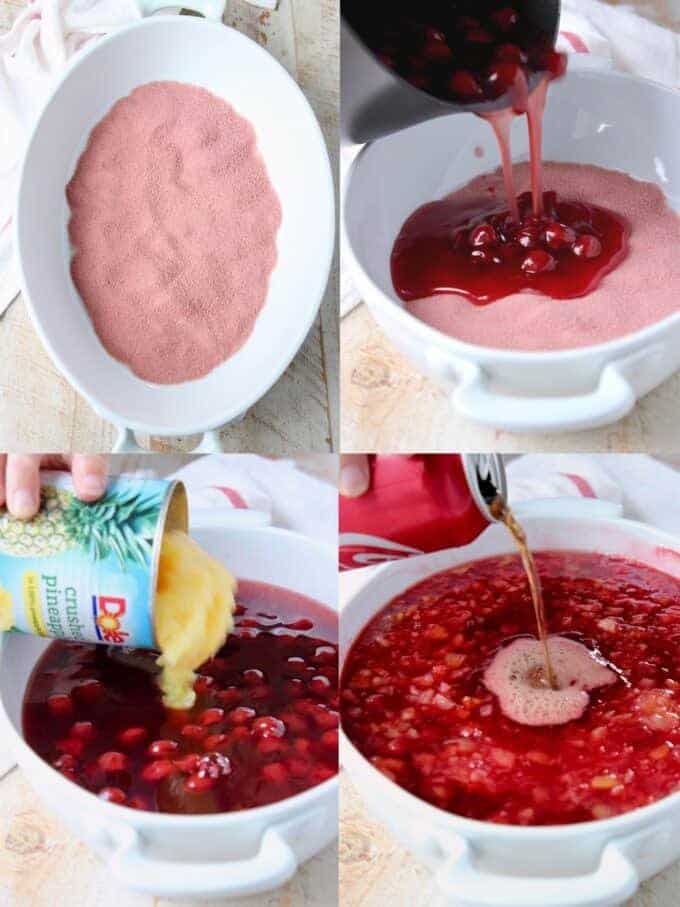 Meme’s Cherry Coke Jello Salad