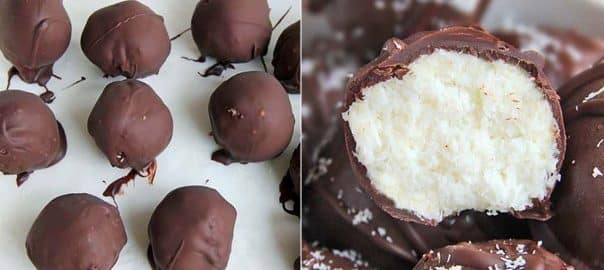 Chocolate Coconut Cream Truffles 1