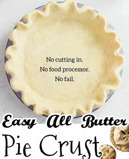 Perfect Homemade Pie Crust – Just 5