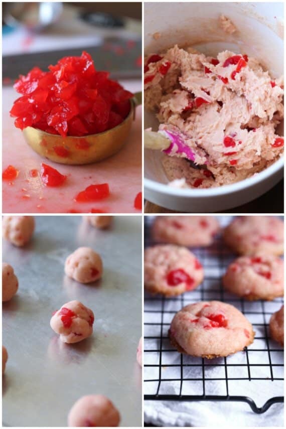 Cherry Limeade Cookies