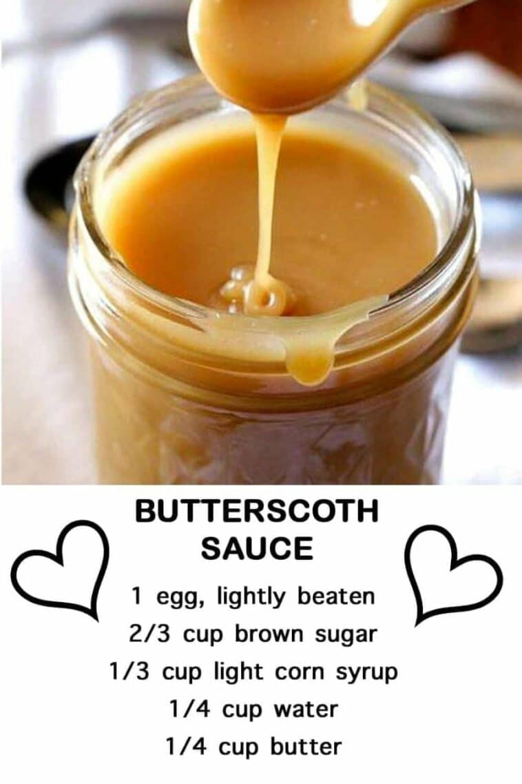 Homemade Butterscotch Sauce