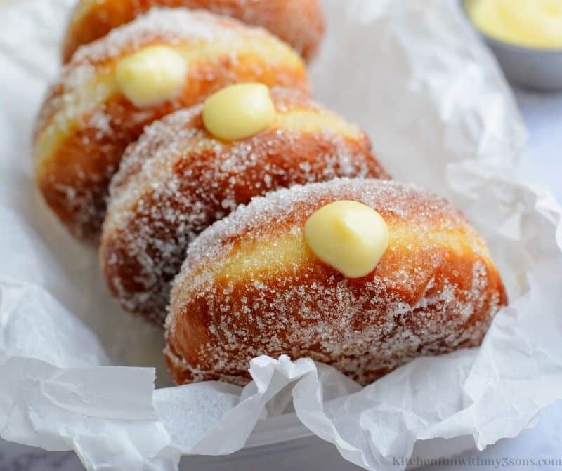 Cream Filled Donuts Recipe