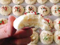 Christmas Melt Away Cookies