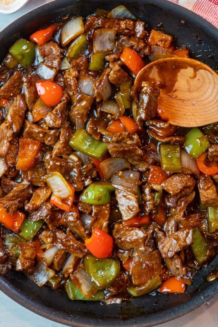 Chinese Pepper Steak with Onions 1