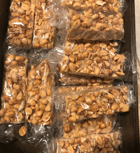 Homemade Pay Day Candy Bars Recipe