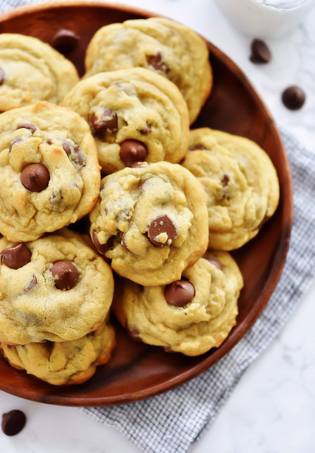CHOCOLATE CHIP PUDDING COOKIES